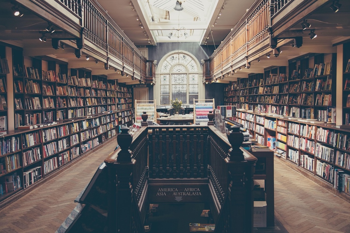 lot of books
